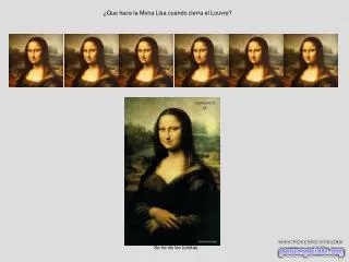 ¿Que hace la Mona Lisa cuando cierra el Louvre?