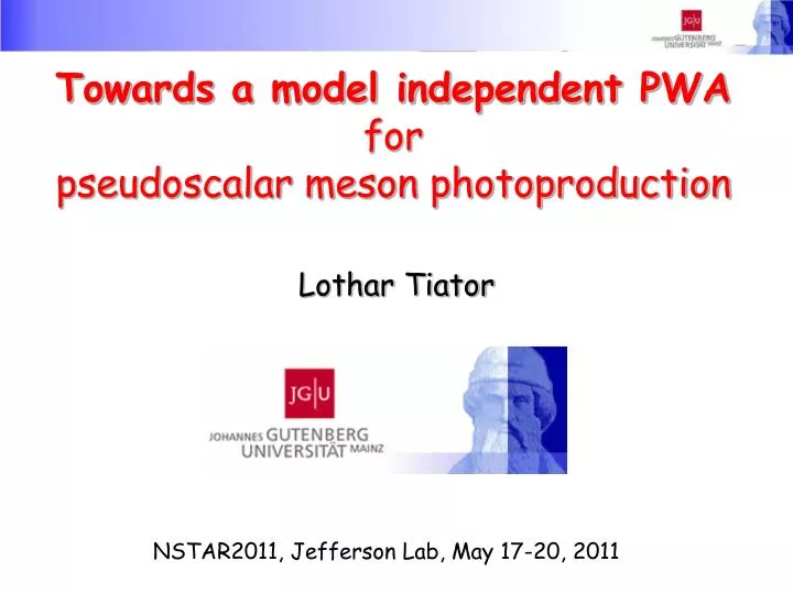 towards a model independent pwa for pseudoscalar meson photoproduction