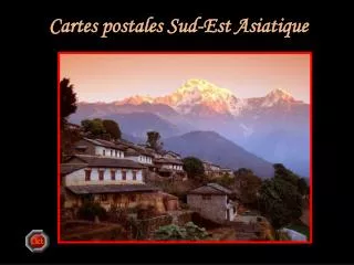 Cartes postales Sud-Est Asiatique