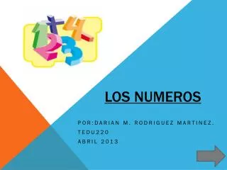 los numeros