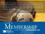 Global Legal Networking Opportunity: Join the Section of International Law Today! - slide 1
