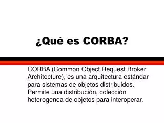 qu es corba