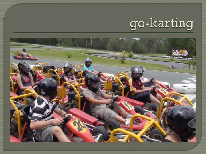go karting