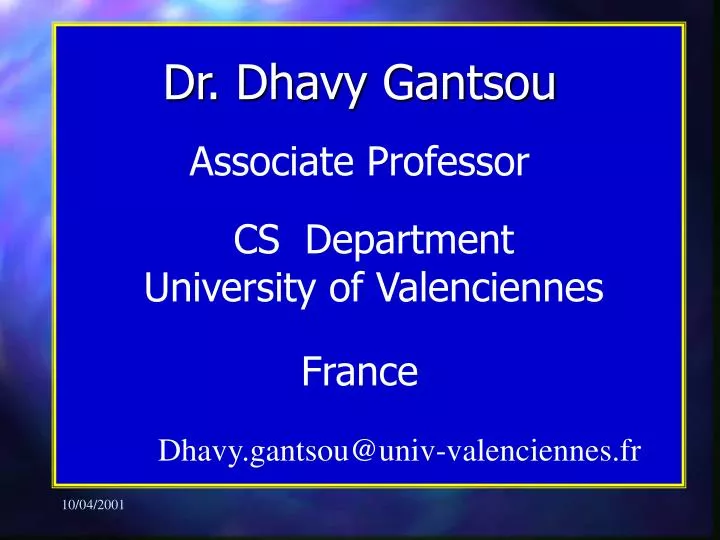 dr dhavy gantsou