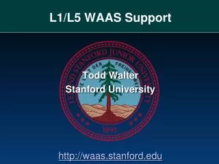 L1/L5 WAAS Support