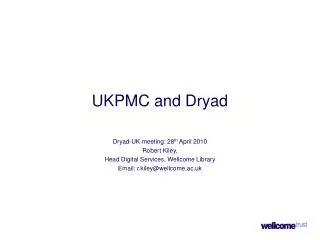 UKPMC and Dryad