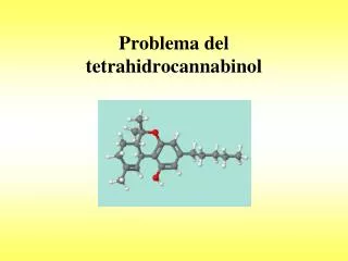 Problema del tetrahidrocannabinol