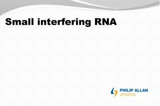 Small interfering RNA