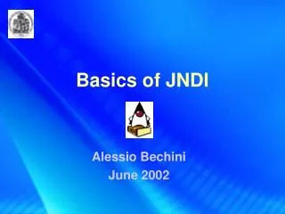 Basics of JNDI