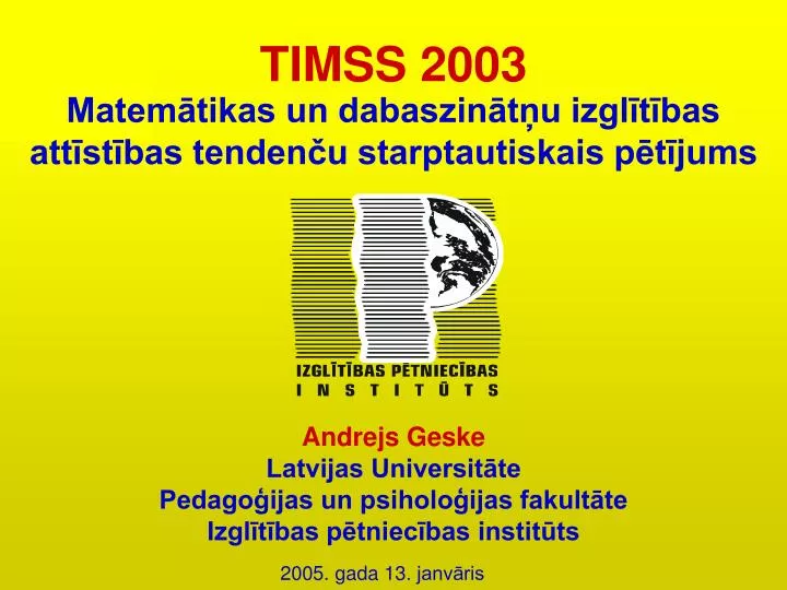 timss 2003