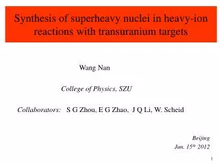 Synthesis of superheavy nuclei in heavy-ion reactions with transuranium targets