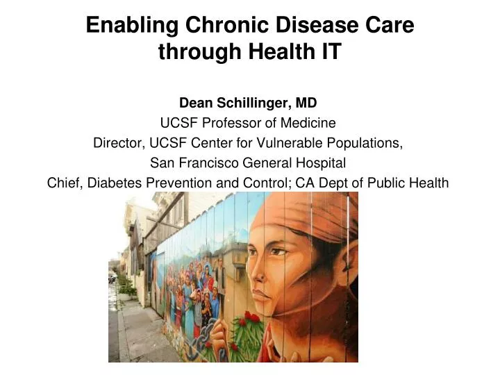 enabling chronic disease care through health it