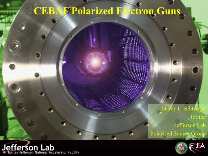 cebaf polarized electron guns
