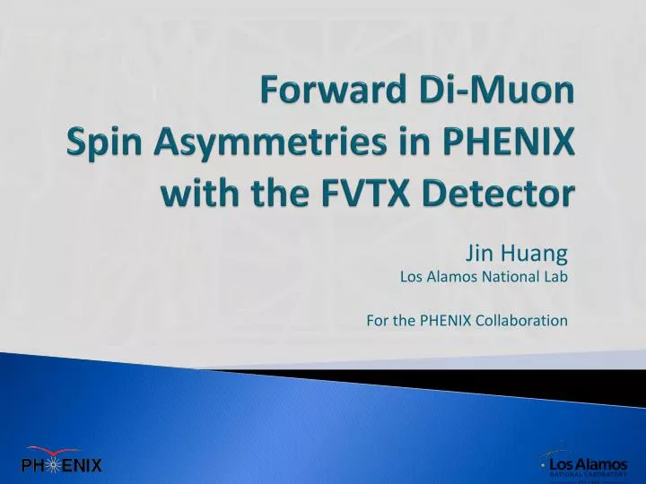 forward di muon spin asymmetries in phenix with the fvtx detector