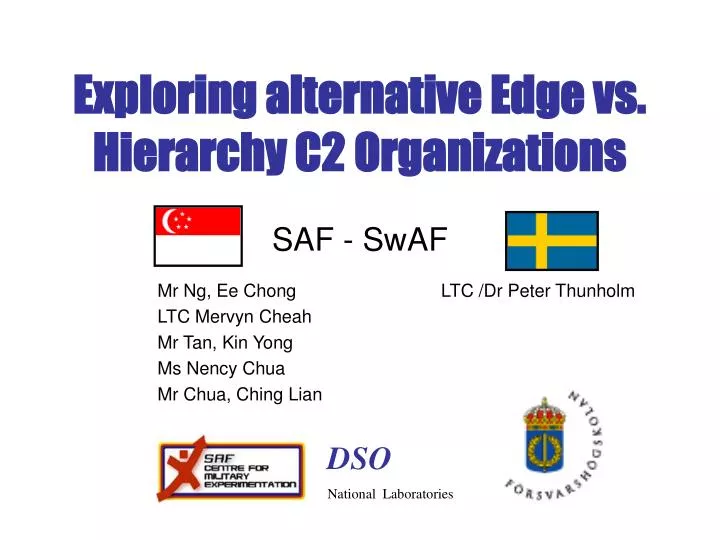 exploring alternative edge vs hierarchy c2 organizations