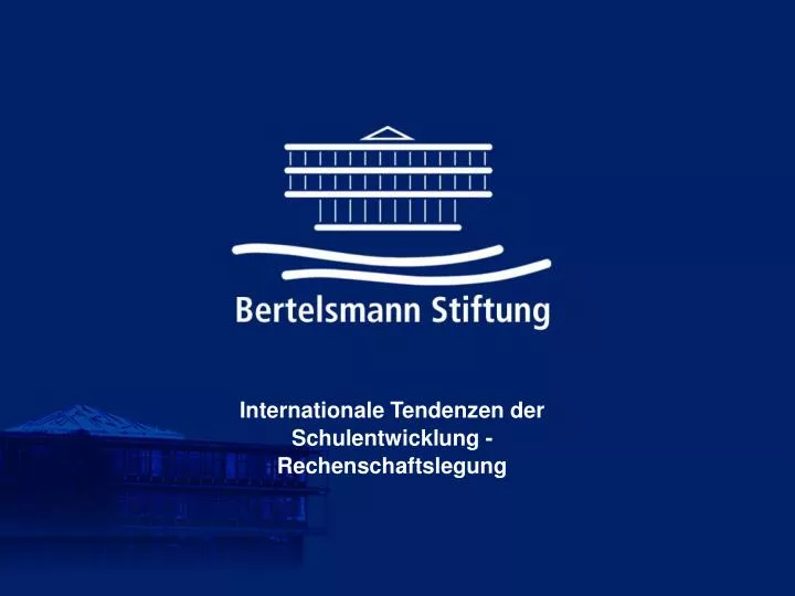 bertelsmann stiftung