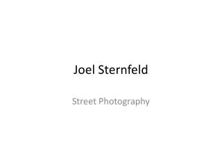 Joel Sternfeld