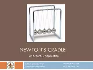 Newton’s cradle
