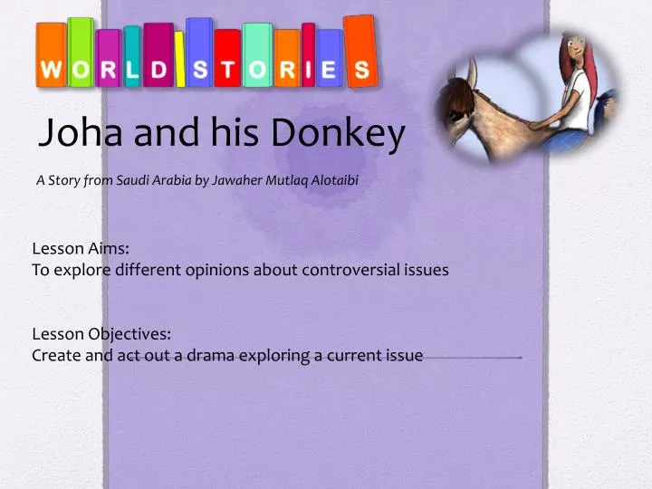 joha and his donkey