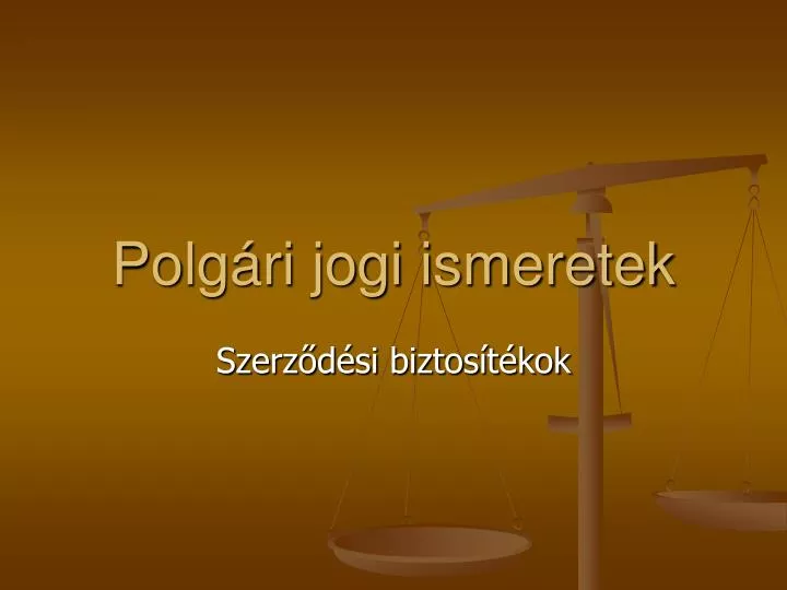 polg ri jogi ismeretek