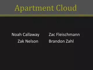 Apartment Cloud