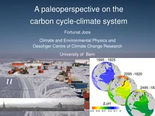 A paleoperspective on the carbon cycle-climate system