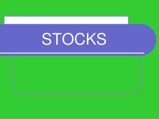 STOCKS