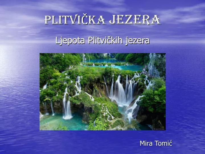 plitvi ka jezera