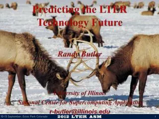 Predicting the LTER Technology Future