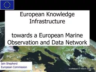 European Knowledge Infrastructure towards a European Marine Observation and Data Network