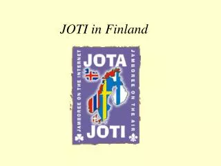 joti in finland
