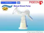 Comprehensive Guide to PIGEON Manual Breast Pump Features and Benefits - slide 1