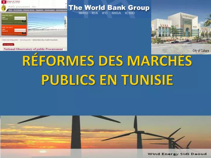 r formes des march s publics en tunisie