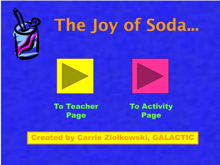 the joy of soda