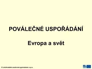 pov le n uspo d n