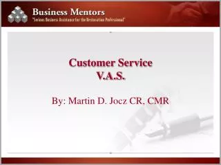 Customer Service V.A.S.