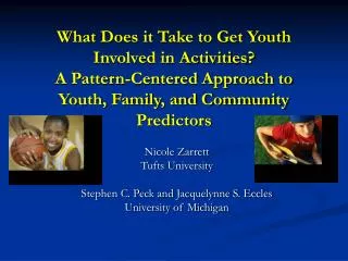 Nicole Zarrett Tufts University Stephen C. Peck and Jacquelynne S. Eccles University of Michigan