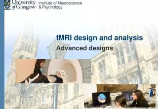 fMRI design and analysis