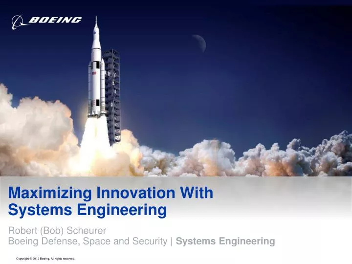 maximizing innovation with systems engineering