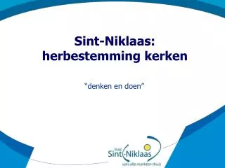 sint niklaas herbestemming kerken