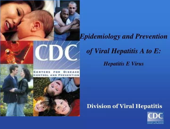 epidemiology and prevention of viral hepatitis a to e hepatitis e virus