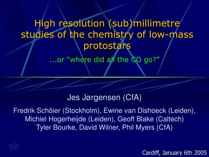 high resolution sub millimetre studies of the chemistry of low mass protostars