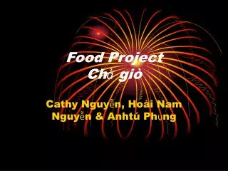 Food Project Chả giò