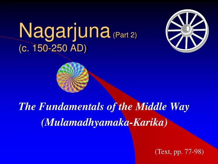 nagarjuna part 2 c 150 250 ad