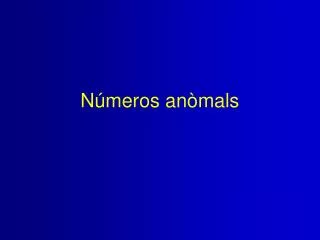 n meros an mals