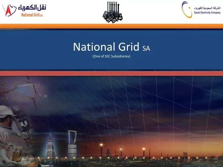 smart grid in action in national grid sa