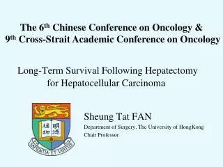 Long-Term Survival Following Hepatectomy for Hepatocellular Carcinoma