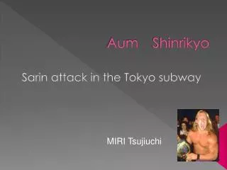 Aum Shinrikyo