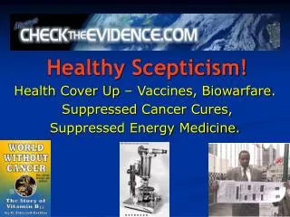 Healthy Scepticism!
