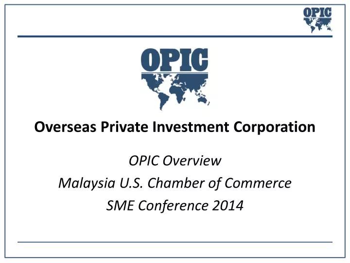 overseas private investment corporation
